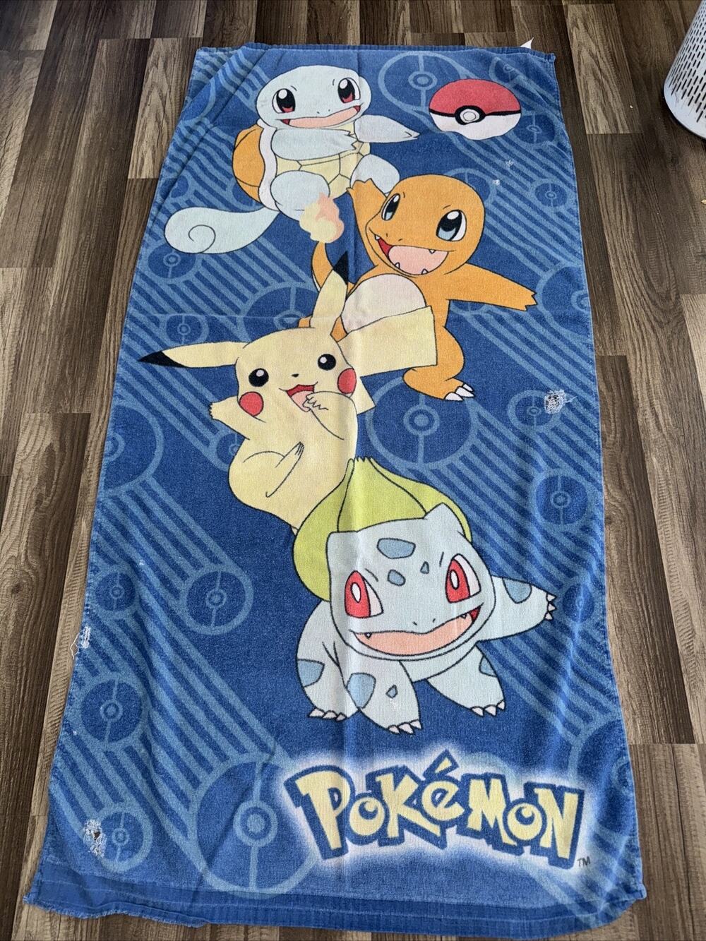 Vintage Pokemon Beach Towel